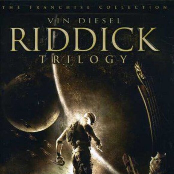 Vin Diesel Riddick Trilogy Franchise Collection DVD Region 1 Universal Studios - Picture 1 of 5